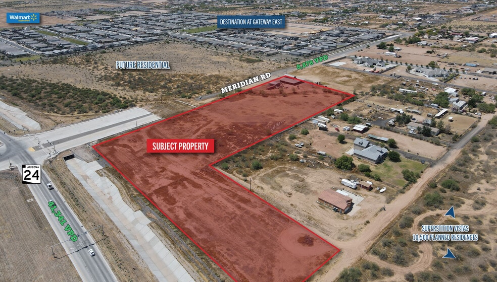 Primary Photo Of NEC Meridian Rd & SR 24, Mesa Land For Sale