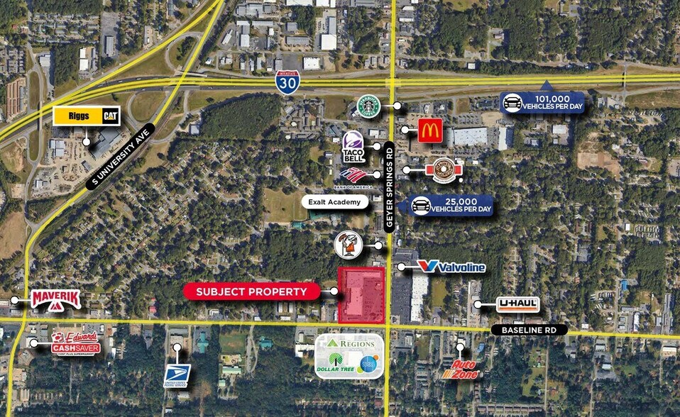 More Photos Of 8824 Geyer Springs Rd, Little Rock Unknown For Lease