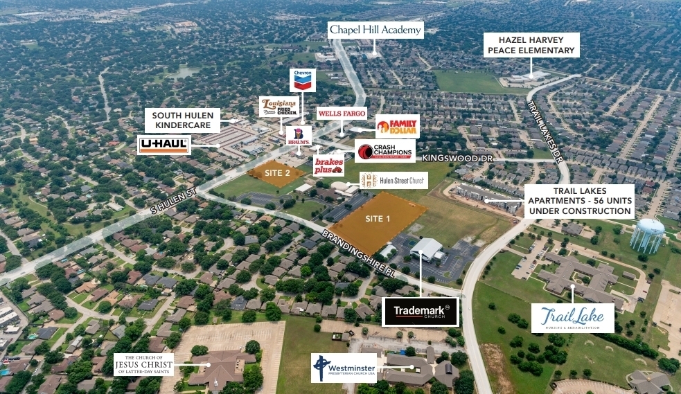 Primary Photo Of 7100 S Hulen St, Fort Worth Land For Sale