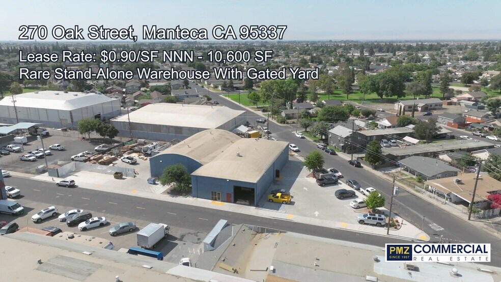 Primary Photo Of 270 Oak St, Manteca Warehouse For Lease