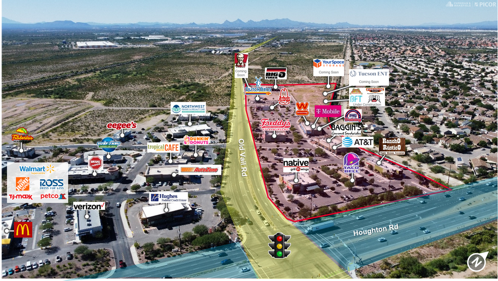 More Photos Of NWC Old Vail R & Houghton Rd, Tucson Land For Sale