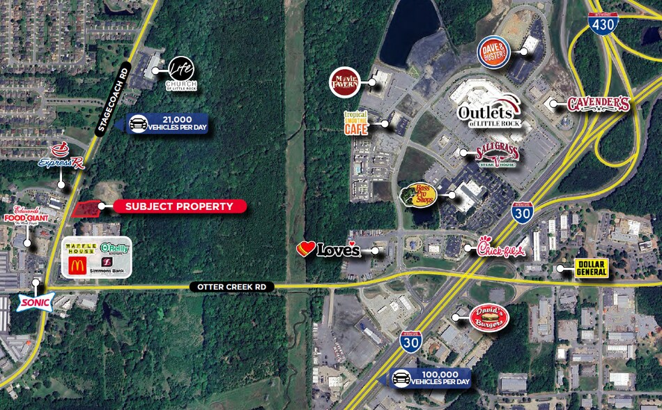 More Photos Of Stagecoach Road, Little Rock Land For Sale