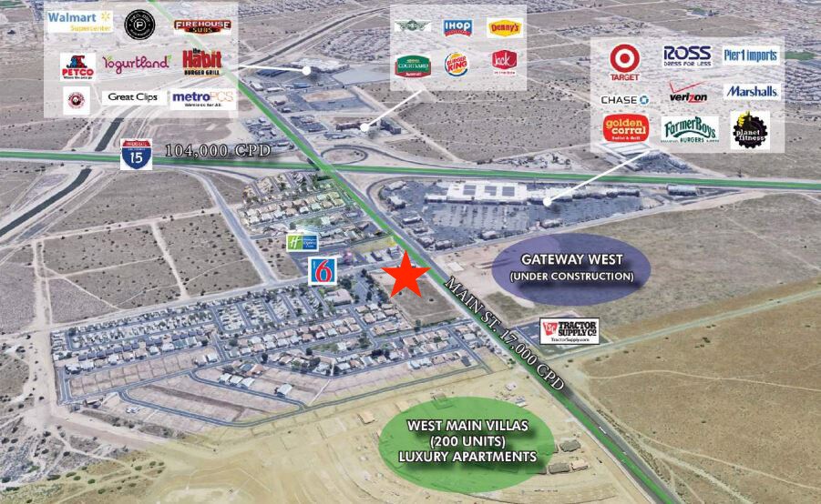 More Photos Of 12680 Main St, Hesperia General Retail For Lease