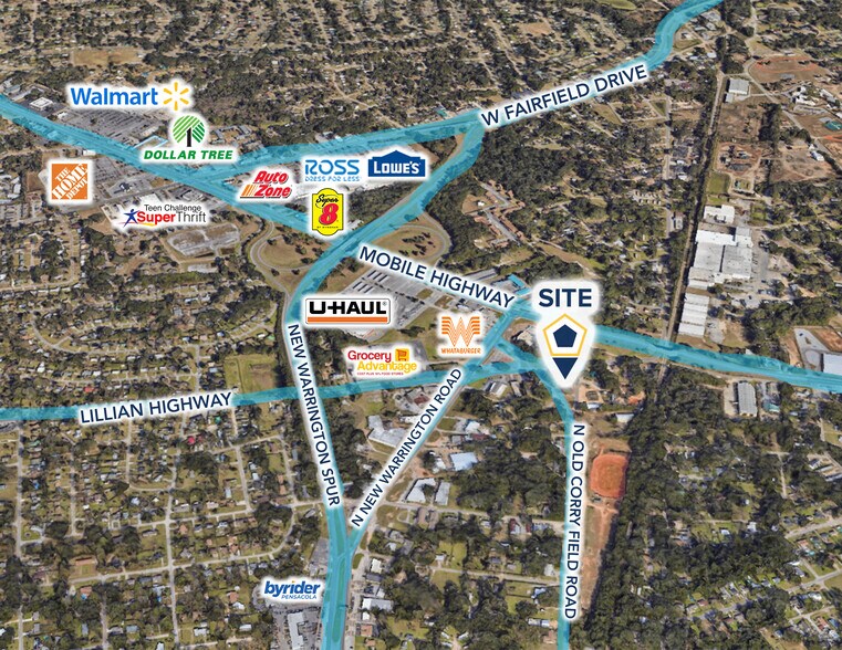 More Photos Of 1224 N Old Corry Field Rd, Pensacola Land For Sale