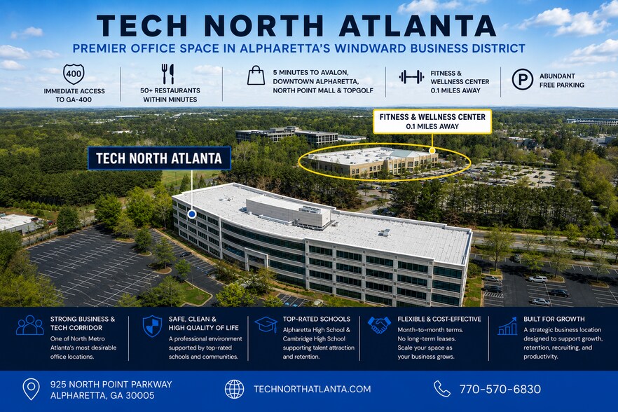 Primary Photo Of 925 North Point Pky, Alpharetta Coworking Space