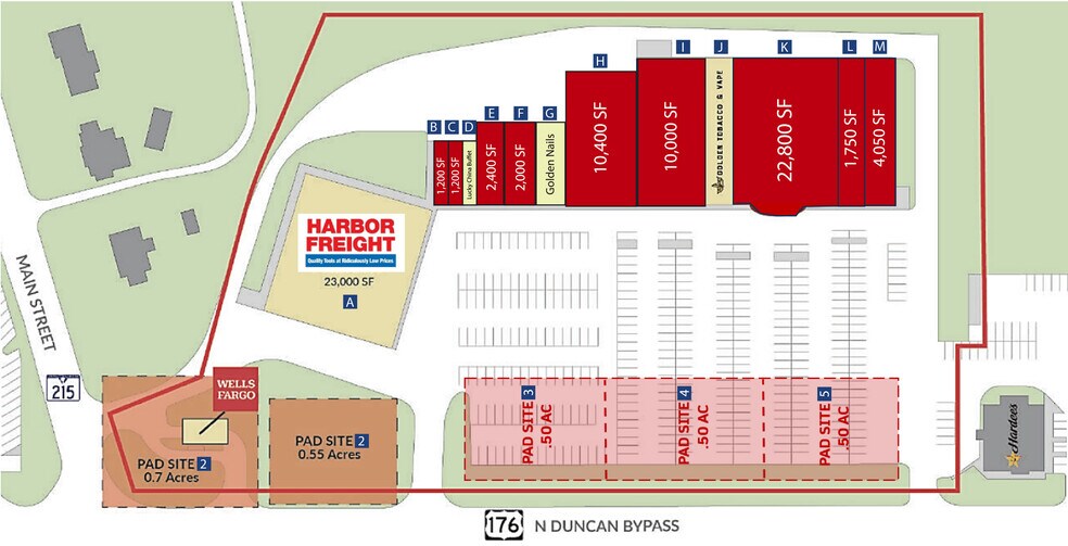 More Photos Of 719 N Duncan Byp, Union Land For Lease