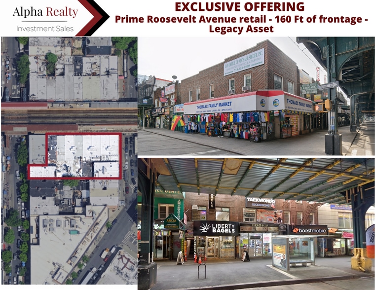 Primary Photo Of 82-10 Roosevelt Ave, Elmhurst General Retail For Sale