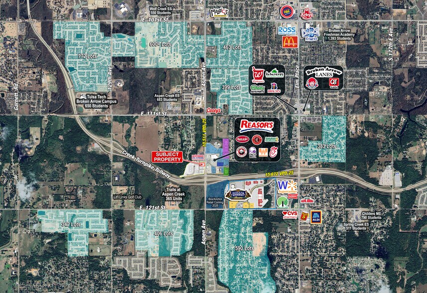 More Photos Of SWC S Aspen Ave & W Norfolk Dr., Broken Arrow Fast Food For Sale