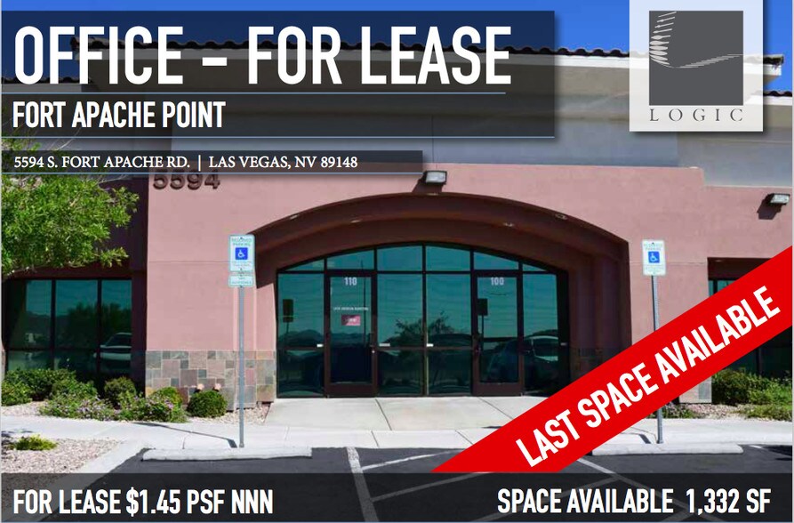 More Photos Of 5594 S Fort Apache Rd, Las Vegas Office For Lease