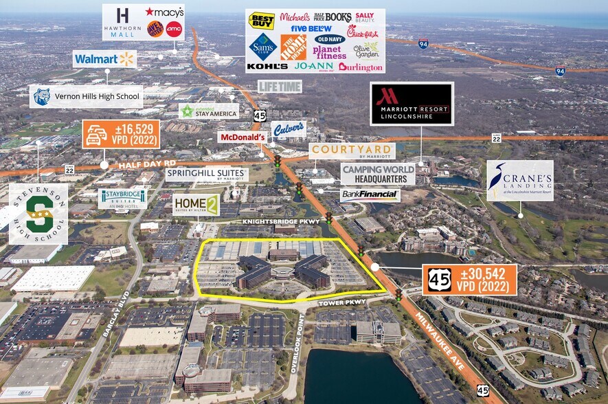 More Photos Of 4 Overlook Pt, Lincolnshire Office For Lease