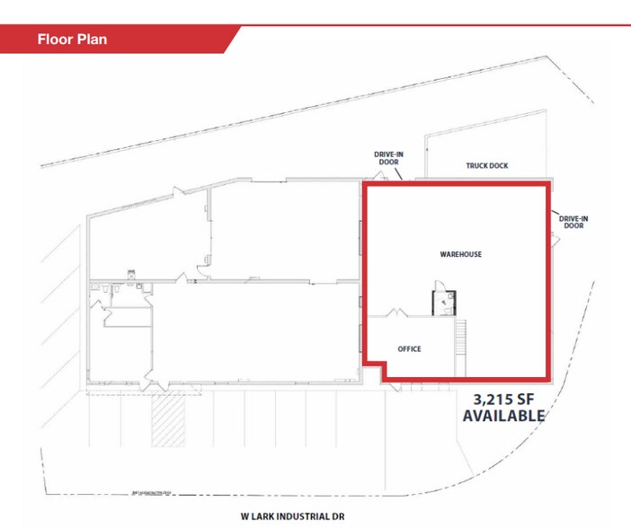 More Photos Of 1482 W Lark Industrial Dr, Fenton Warehouse For Lease