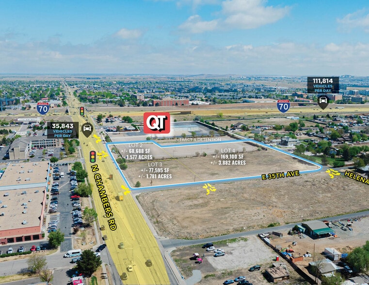 Primary Photo Of NE Corner of N Chambers Road & E35th ave, Aurora Land For Sale
