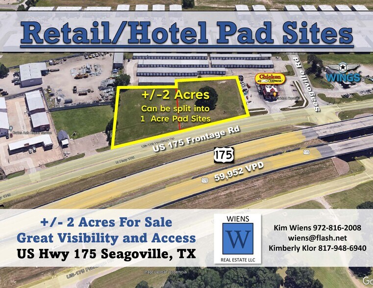 Primary Photo Of 1521 N Highway 175, Seagoville Land For Sale