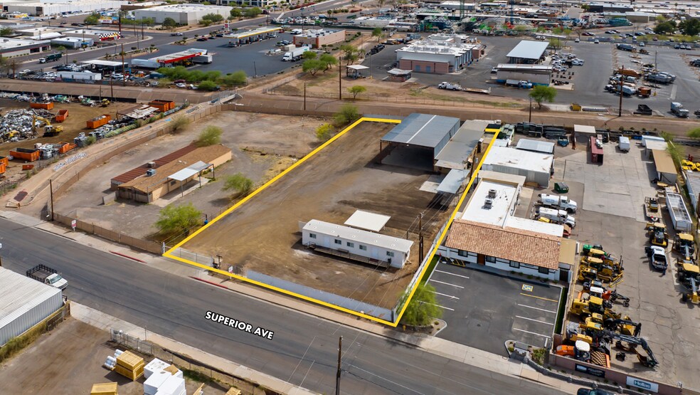 Primary Photo Of 3907 E Superior Ave, Phoenix Warehouse For Lease