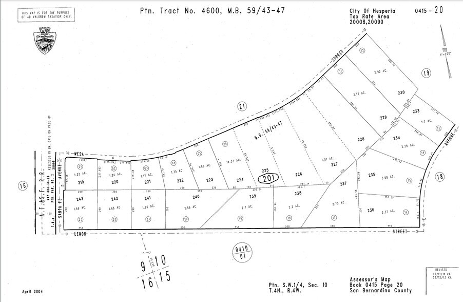 More Photos Of 0 E Ave, Hesperia Land For Sale