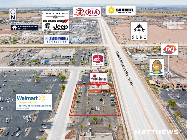 More Photos Of 2421 Cottonwood Dr, El Centro Restaurant For Sale