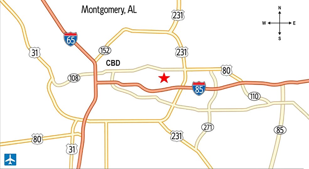 More Photos Of Atlanta Hwy @ County Downs Rd, Montgomery Land For Sale