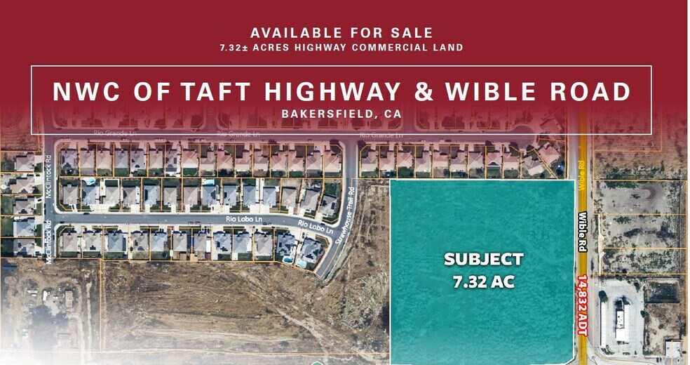 Primary Photo Of 9601 Wibble Rd, Bakersfield Land For Sale