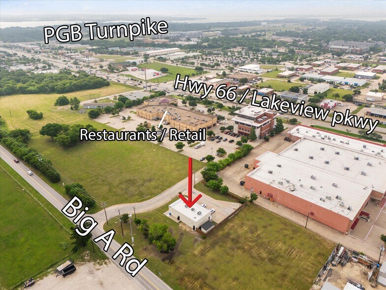 More Photos Of 3818 Big A Rd, Rowlett Freestanding For Sale