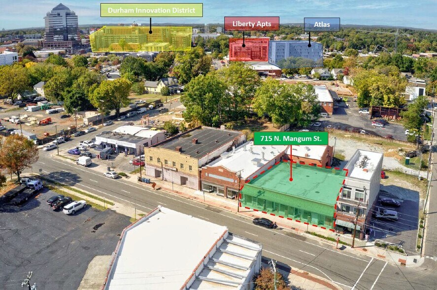 Primary Photo Of 715-725 N Mangum St, Durham Storefront For Lease