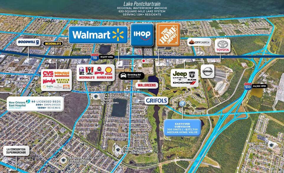 More Photos Of 12150 I-10 Service Rd, New Orleans Restaurant For Sale