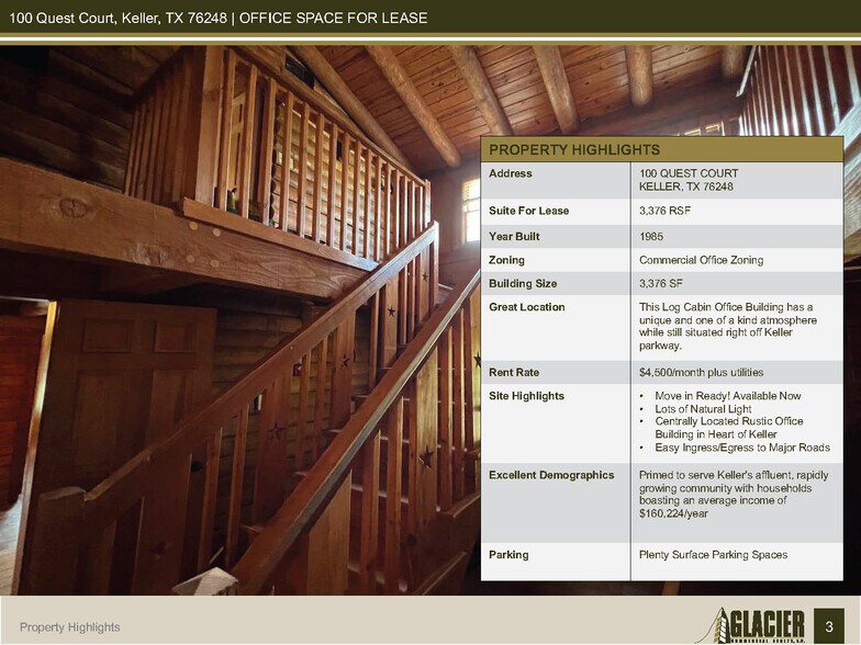 More Photos Of 100 Quest Ct, Keller Office For Sale