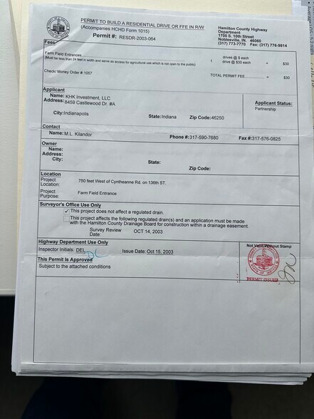 More Photos Of 0 E 136th St, Fishers Land For Sale