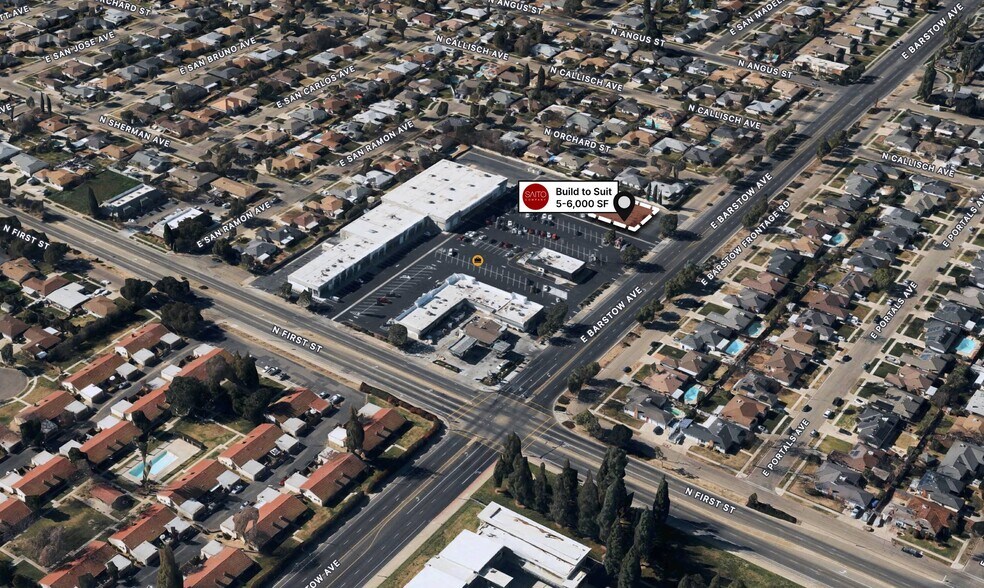 More Photos Of E. Barstow Ave and N. First St., Fresno Land For Lease