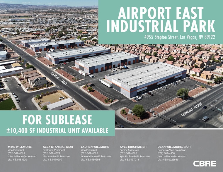 Primary Photo Of 4955 Steptoe St, Las Vegas Warehouse For Lease