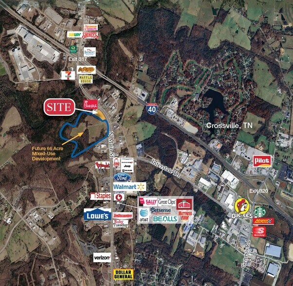 Primary Photo Of 3357 N Main St, Crossville Restaurant For Lease