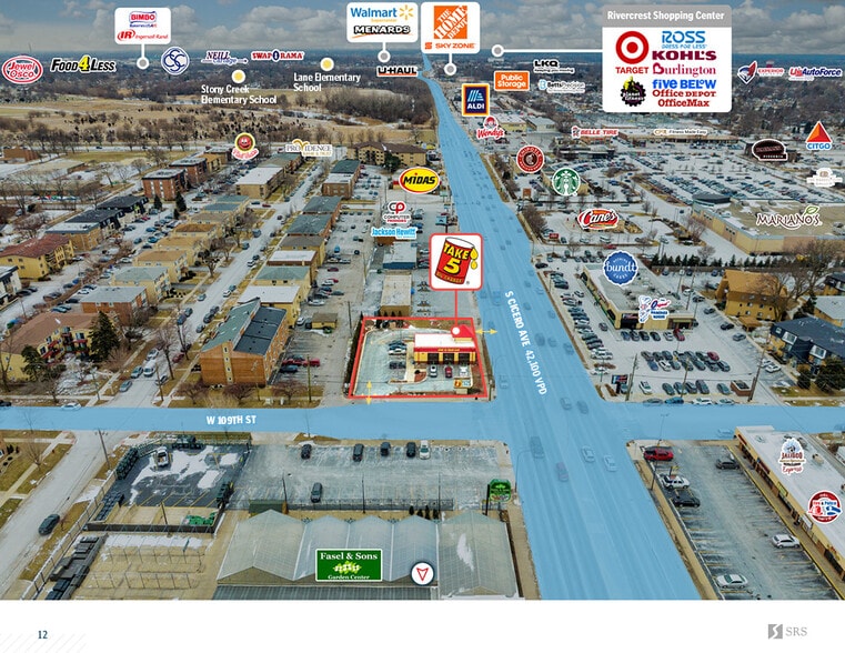 More Photos Of 10901 S Cicero Ave, Oak Lawn Auto Repair For Sale