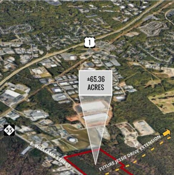 Primary Photo Of 1701 Williams St, Apex Land For Sale