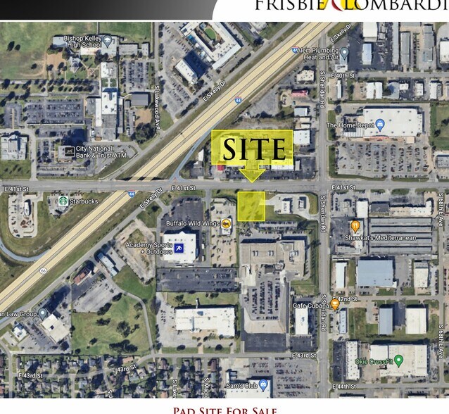 Primary Photo Of 6340 E 41st St, Tulsa Land For Sale