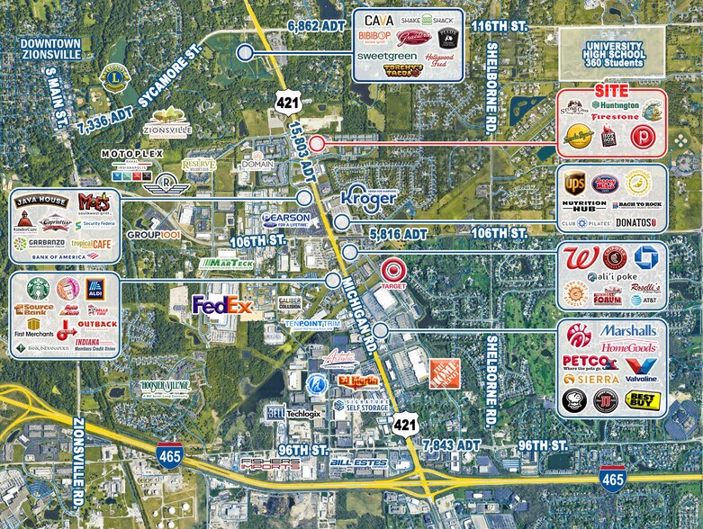 More Photos Of 11145 N Michigan Rd, Zionsville Freestanding For Lease