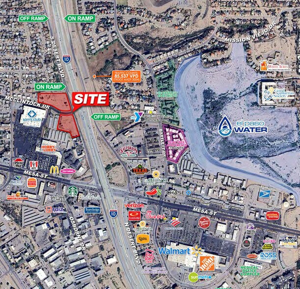 More Photos Of S Desert Blvd & McClintock Dr, El Paso Land For Lease