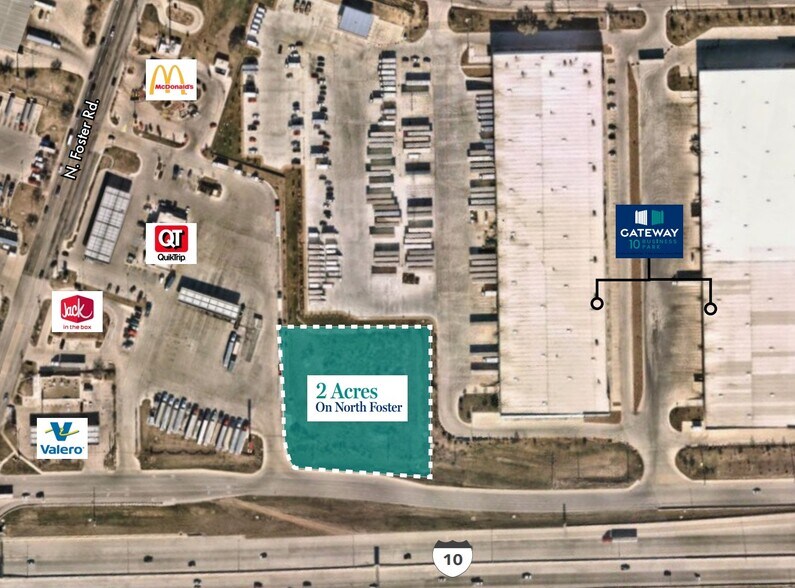 More Photos Of IH-10 E & Foster Road, San Antonio Land For Sale