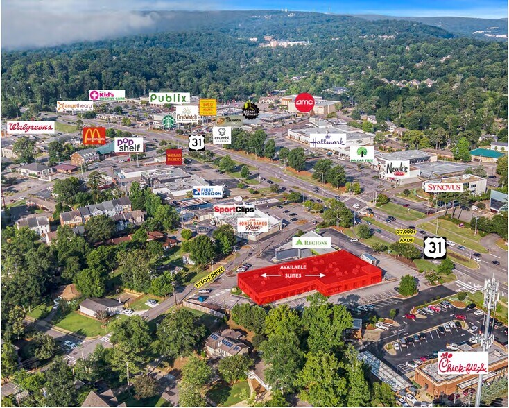 More Photos Of 521 Montgomery Hwy, Vestavia Hills Unknown For Lease