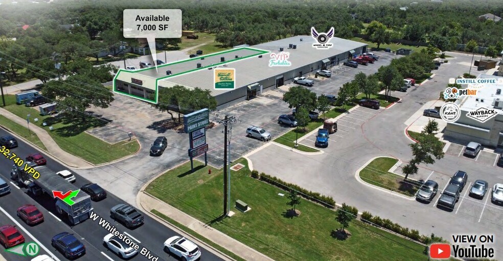 Primary Photo Of 400 W Whitestone Blvd, Cedar Park General Retail For Lease