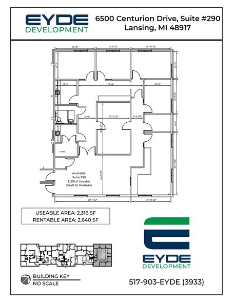 More Photos Of 6500 Centurion Dr, Lansing Office For Lease
