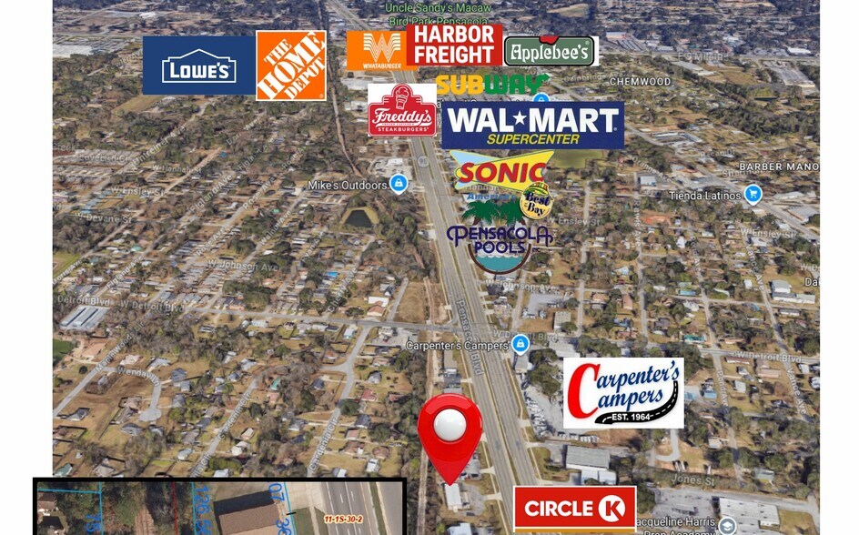 More Photos Of 8441 Pensacola Blvd, Pensacola Auto Dealership For Sale