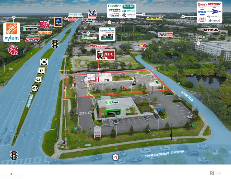 More Photos Of 4659 FL-46, Sanford Fast Food For Sale