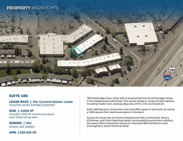 More Photos Of 770-780 Smithridge Dr, Reno Showroom For Lease