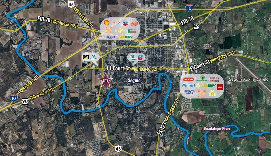 More Photos Of Hwy. 46 & Jefferson Ave., Seguin Land For Sale