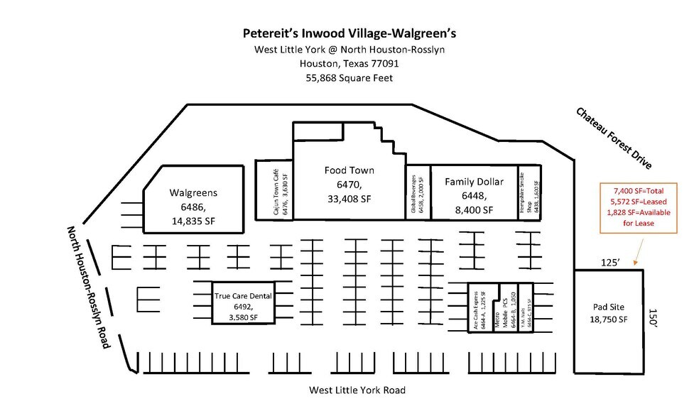 More Photos Of 6438-6490 W Little York Rd, Houston Unknown For Lease