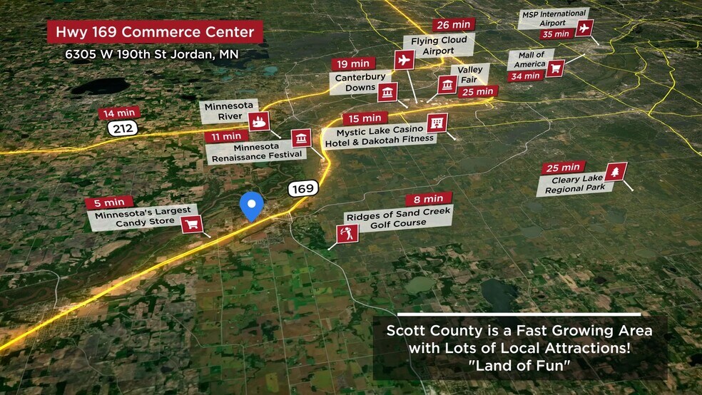 Primary Photo Of 6305 W 190th St, Jordan Land For Sale