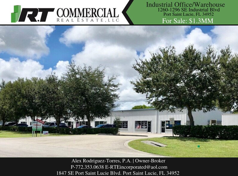More Photos Of 1260-1296 SE Industrial Blvd, Port Saint Lucie Warehouse For Lease