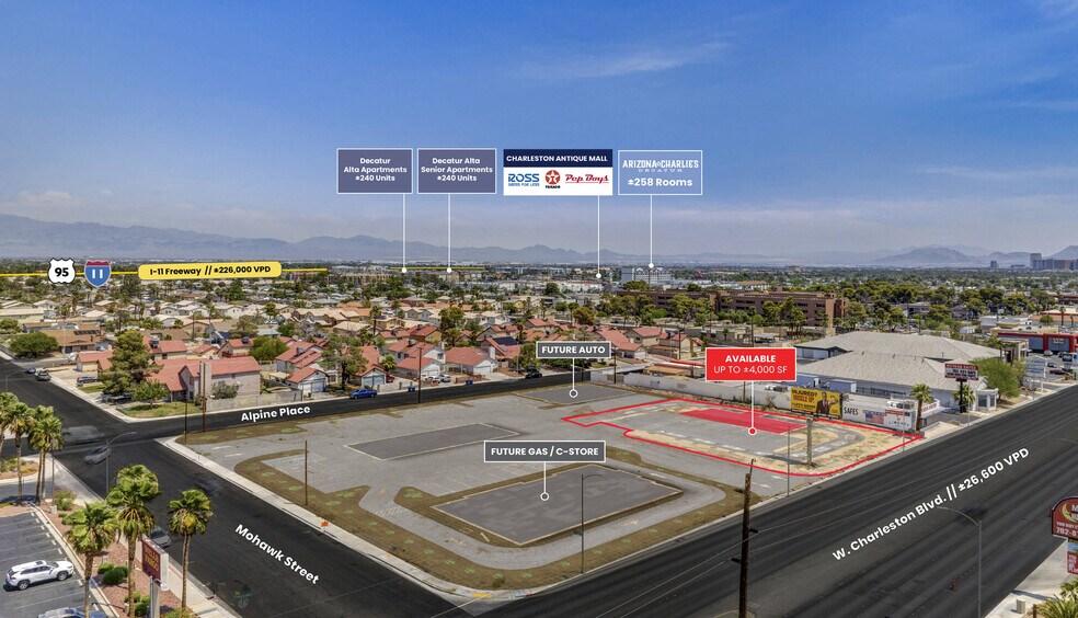 More Photos Of 5300-5350 W Charleston Blvd, Las Vegas Fast Food For Lease