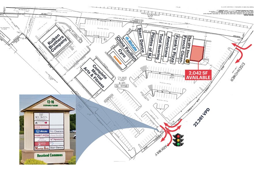 More Photos Of 14-16 Eisenhower Pky, Roseland Unknown For Sale