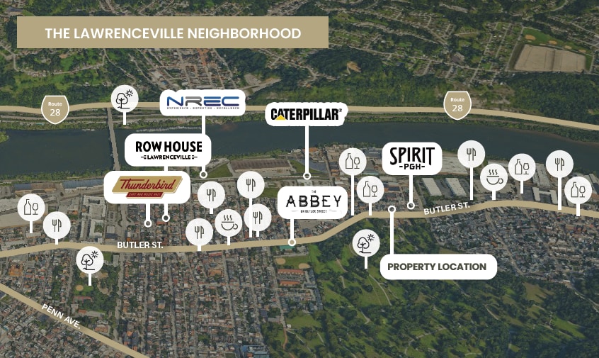 More Photos Of 4911 Butler St, Pittsburgh Storefront Retail Office For Lease