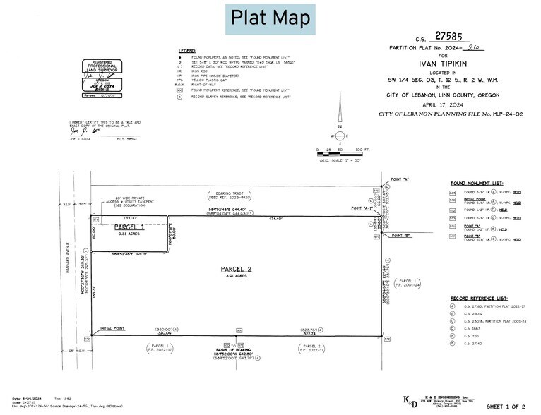 More Photos Of TID: 949909 Hansard ave, Lebanon Land For Sale